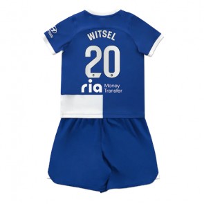 Atletico Madrid Axel Witsel #20 Replica Away Stadium Kit for Kids 2023-24 Short Sleeve (+ pants)